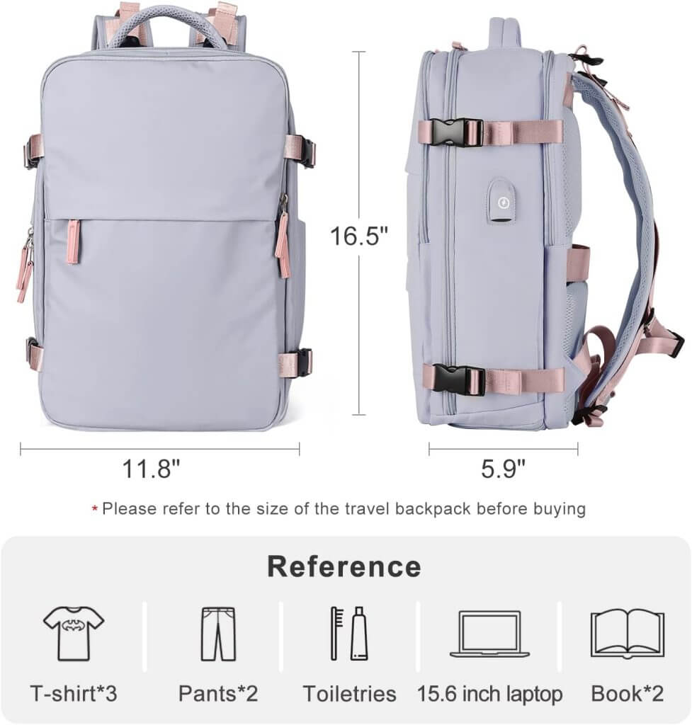 Coofay Travel Backpack for Women