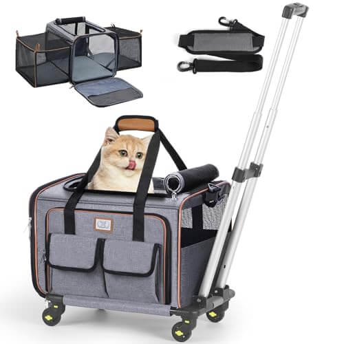 Best Pet Travel Carrier With Wheels